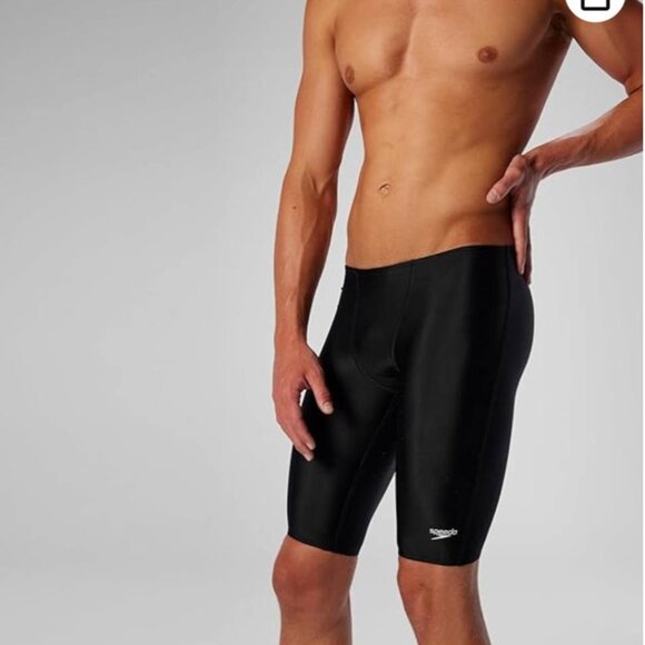 Men's Speedo Eco Pro LT Solid Compeitive Swim Trunks Size 28 (XS) - Picture 2 of 5